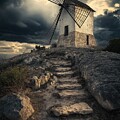 Stormy Windmill